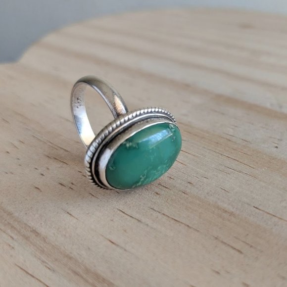 Sterling silver turquoise ring - Picture 5 of 5